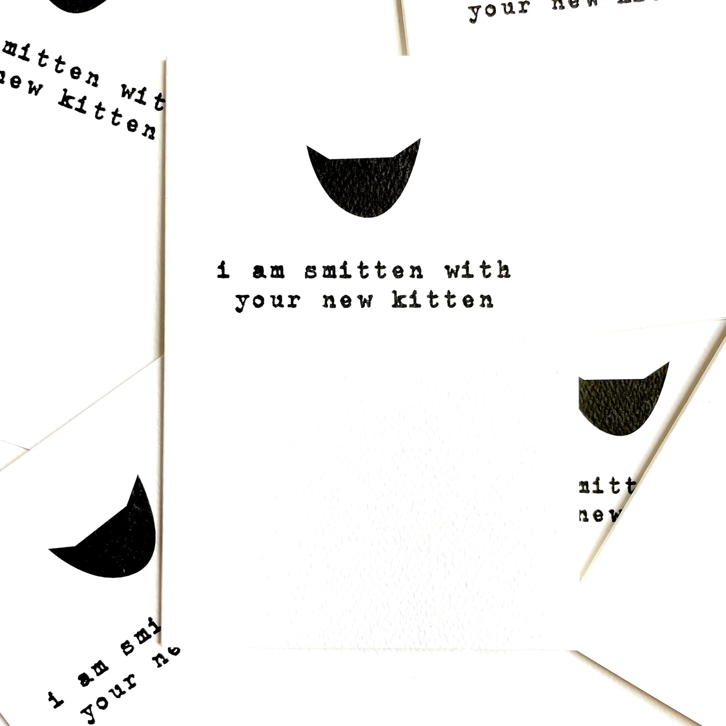 SMITTEN WITH YOUR NEW KITTEN CARD