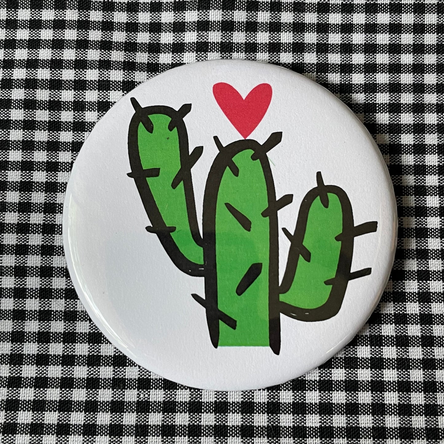 CACTUS LOVE PIN / MAGNET / MIRROR 2.25”