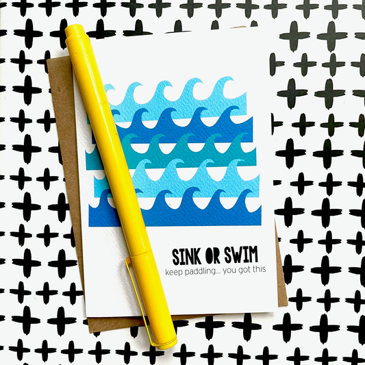 SINK OR SWIM CARD