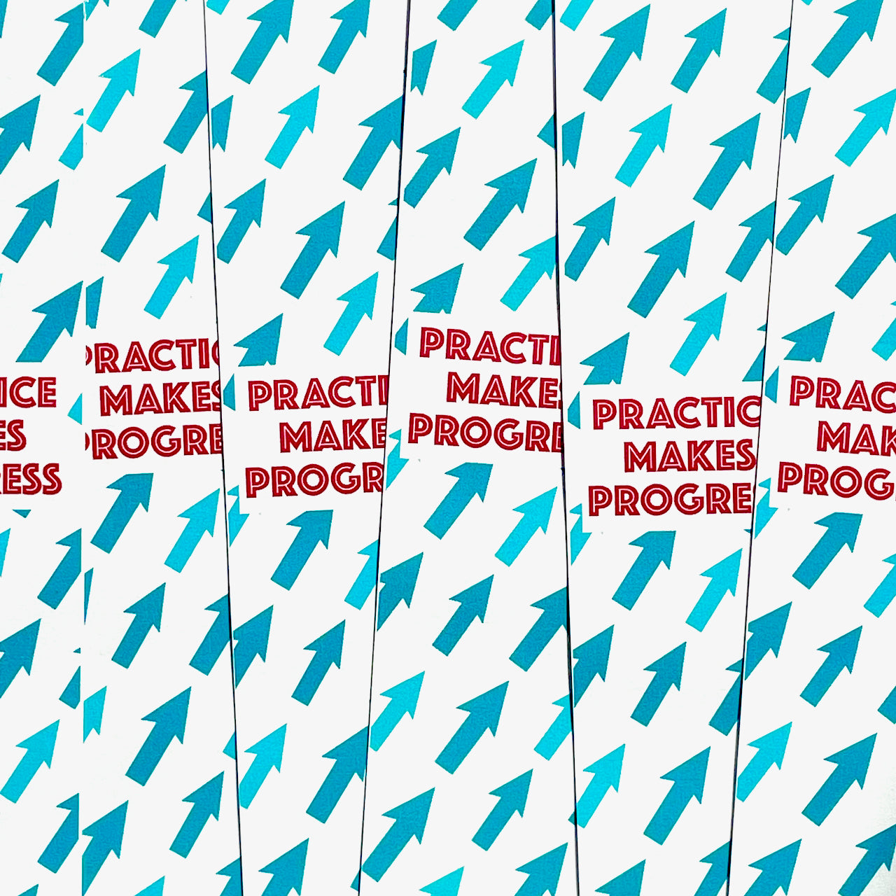 PRACTICE MAKES PROGRESS BOOKMARK