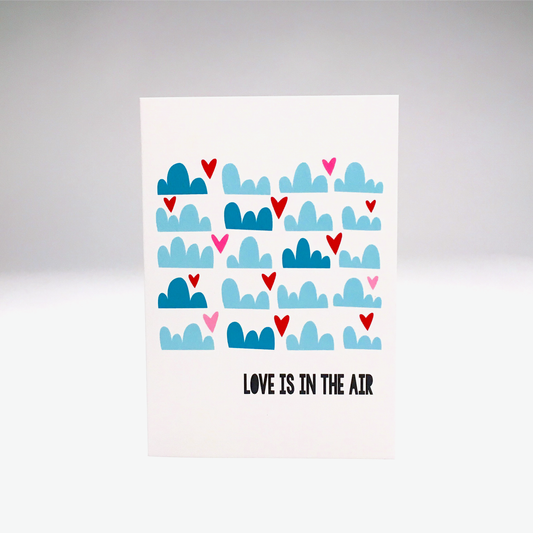 LOVE IS IN THE AIR CARD