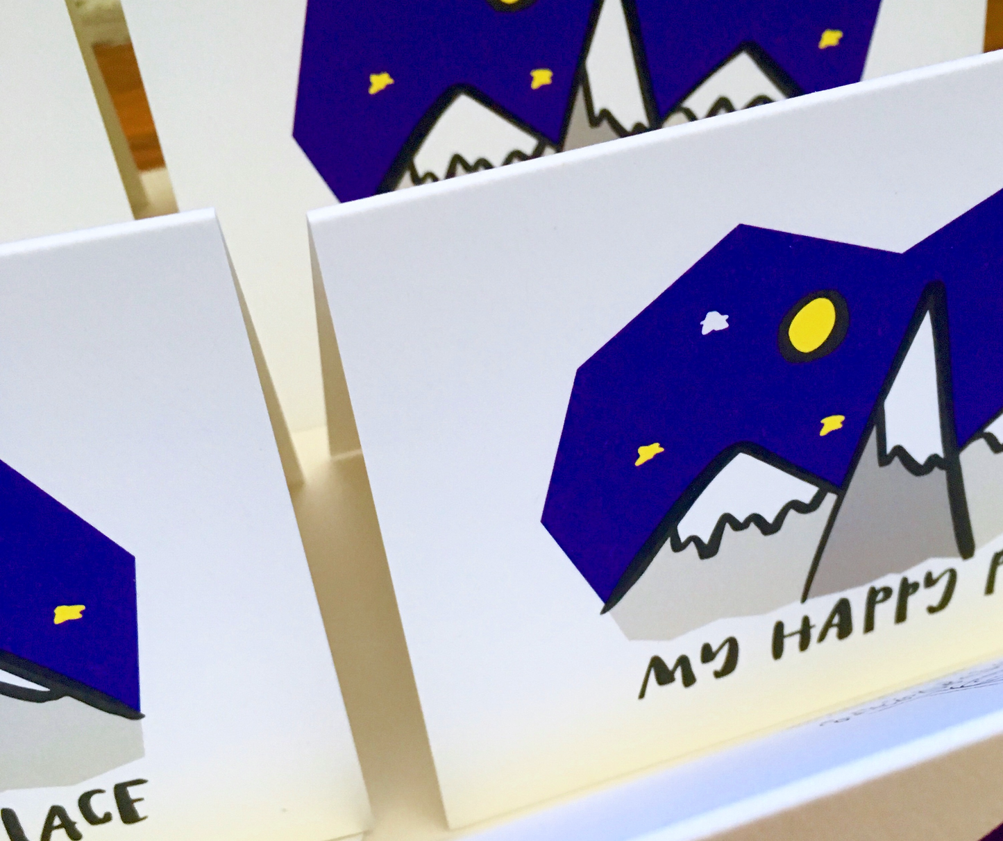 MOUNTAIN HAPPY PLACE CARD