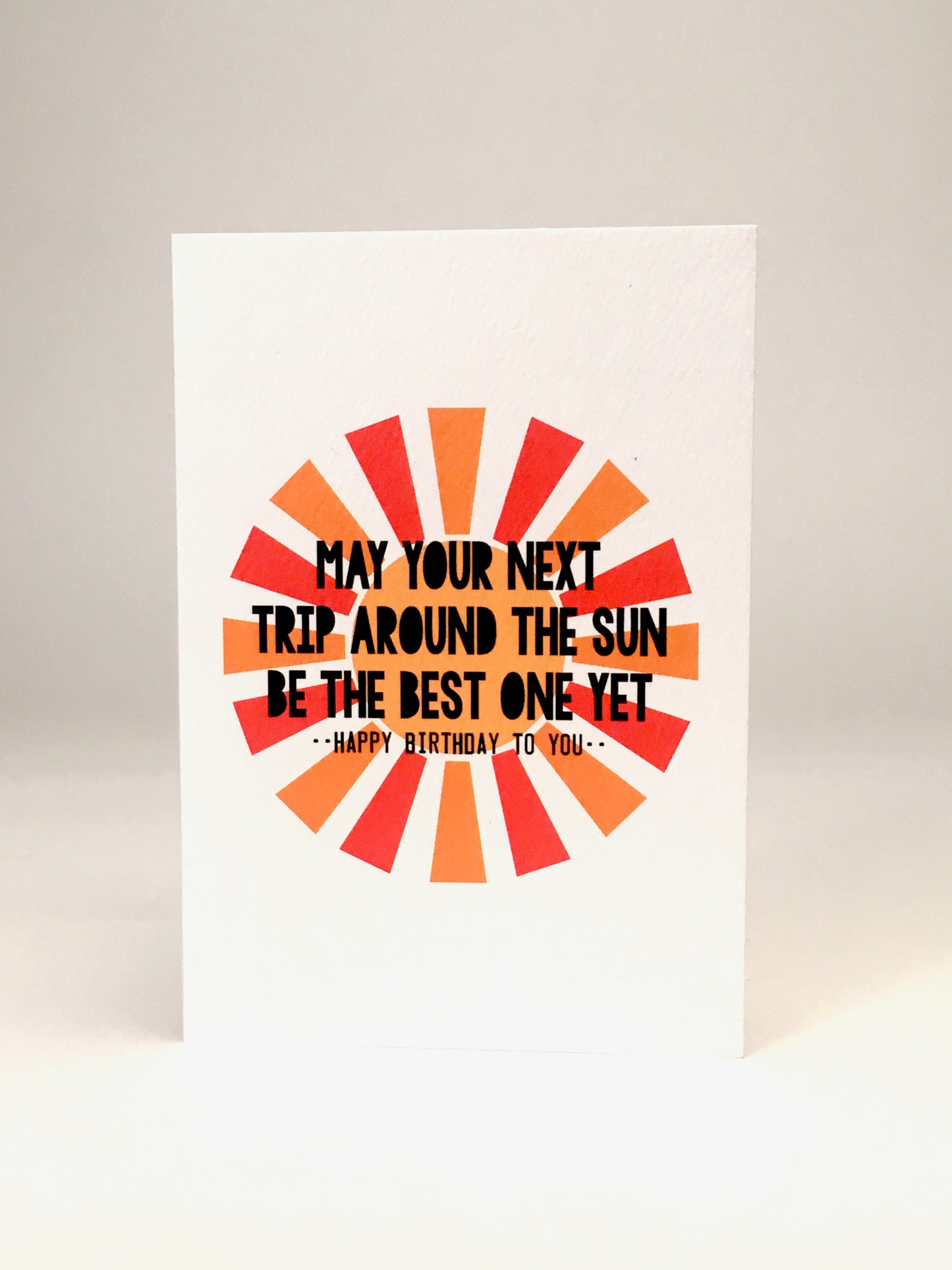 NEXT TRIP AROUND THE SUN CARD