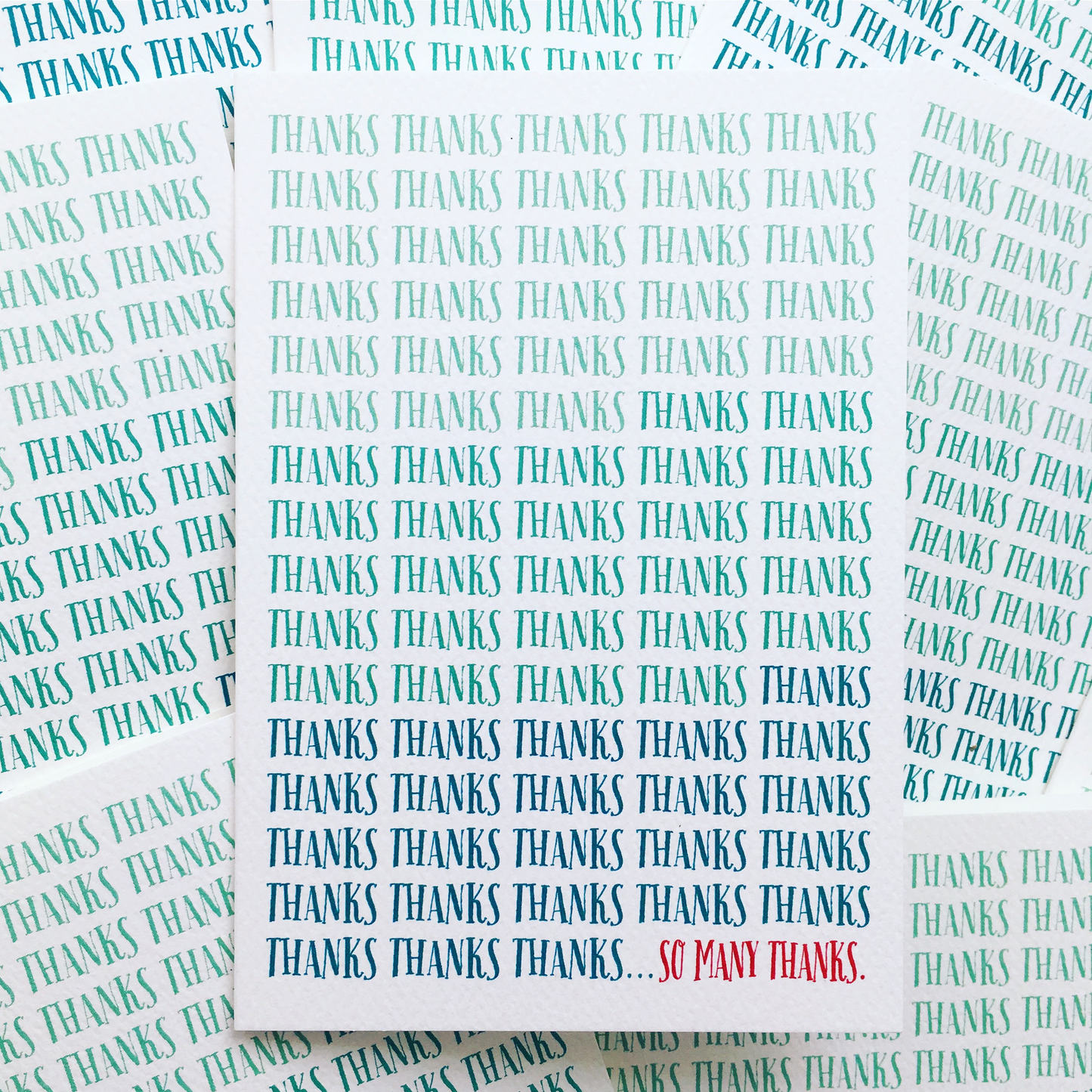SO MANY THANKS CARD