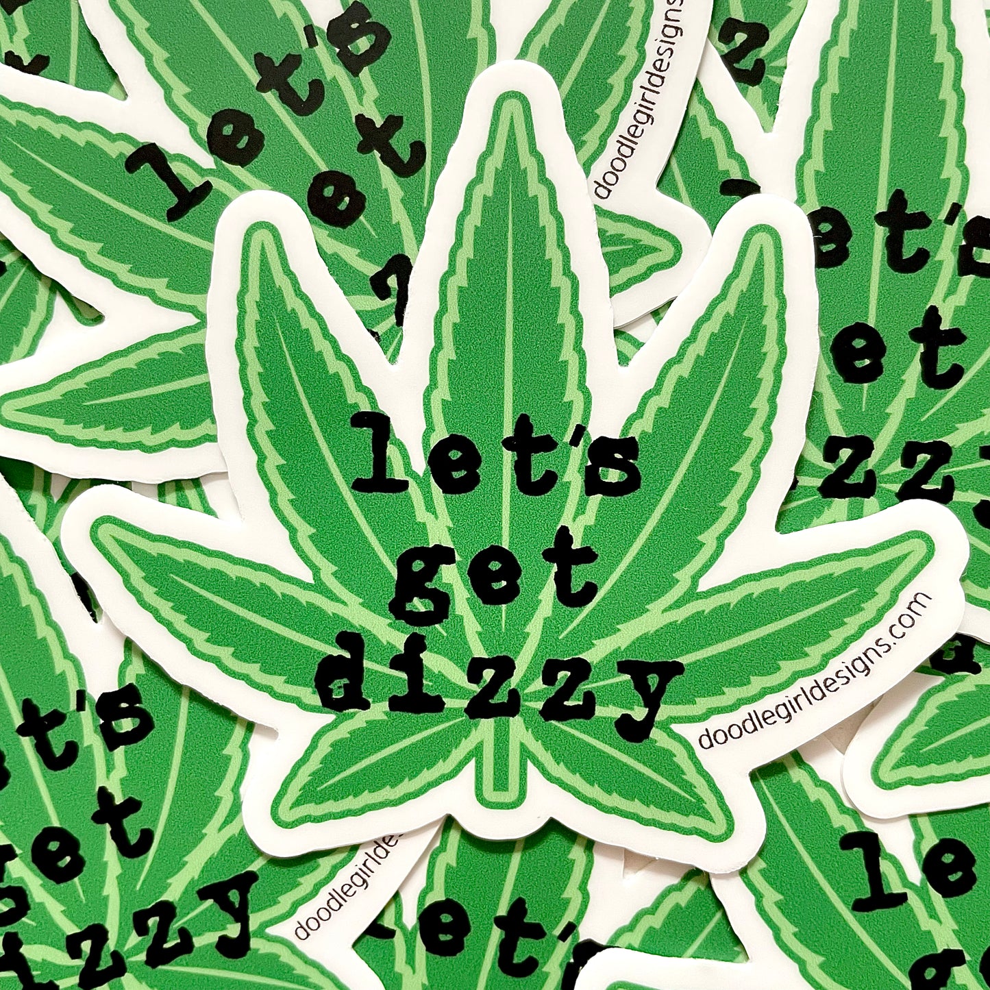 LET’S GET DIZZY STICKER