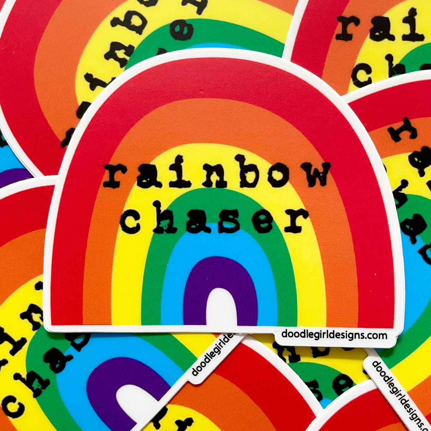 RAINBOW CHASER STICKER
