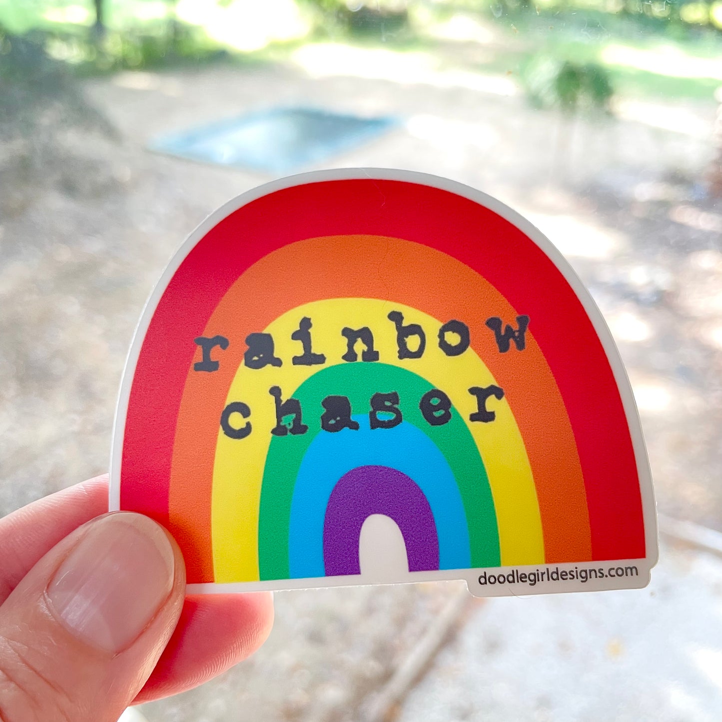 RAINBOW CHASER STICKER