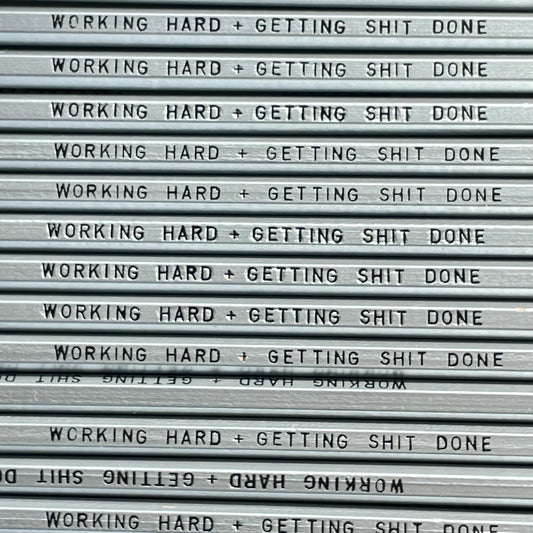 LESS THAN PERFECT PENCILS - WORKING HARD PENCIL SET