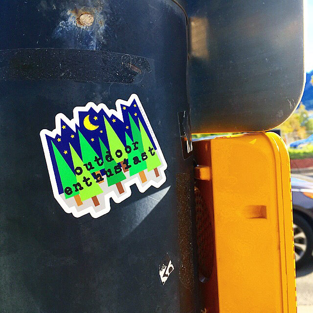OUTDOOR ENTHUSIAST STICKER
