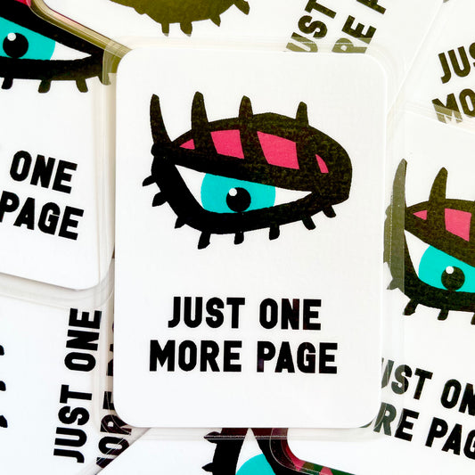 JUST ONE MORE PAGE BOOKMARK