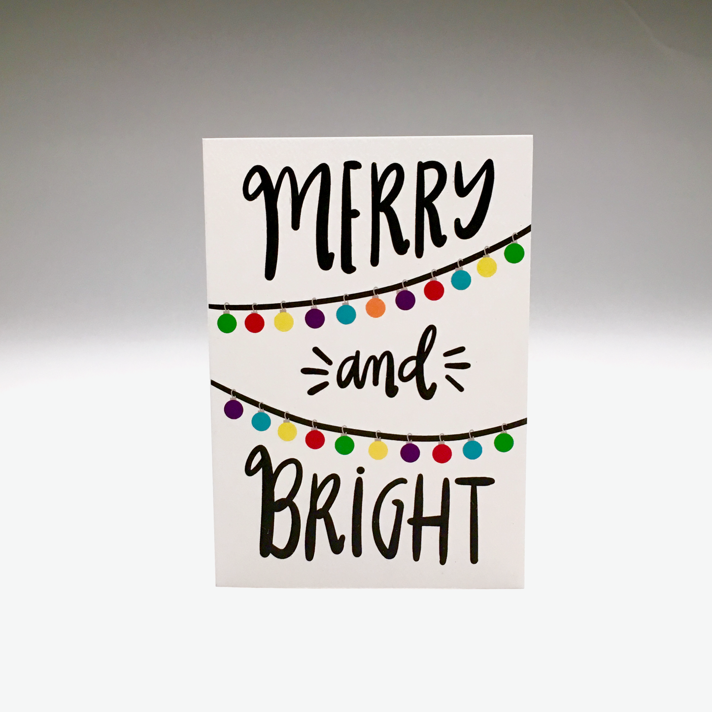 MERRY AND BRIGHT CARD