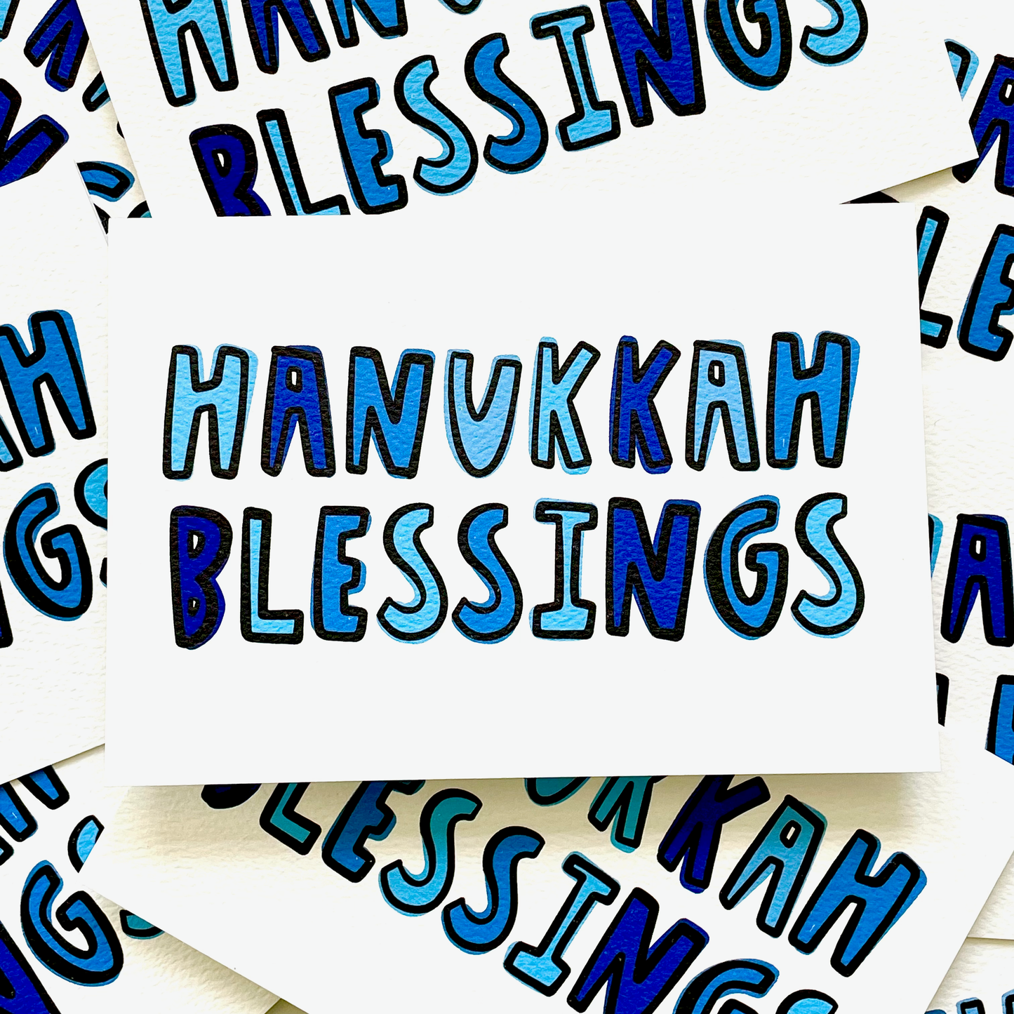 HANUKKAH BLESSINGS CARD