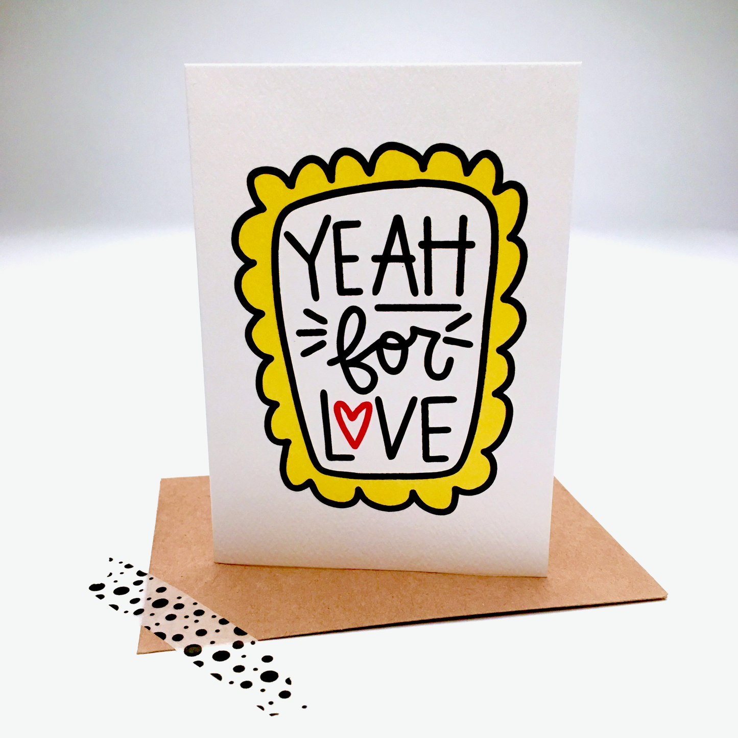 YEAH FOR LOVE CARD
