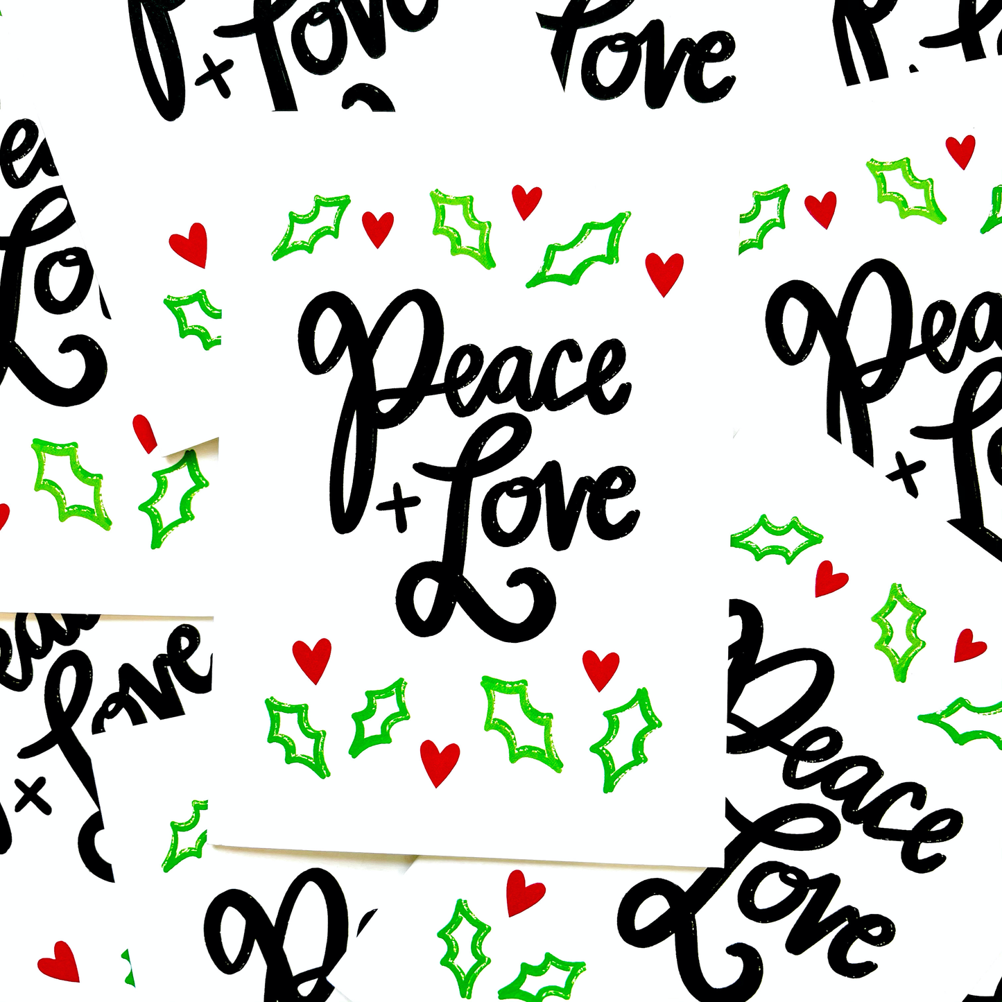 PEACE + LOVE CARD