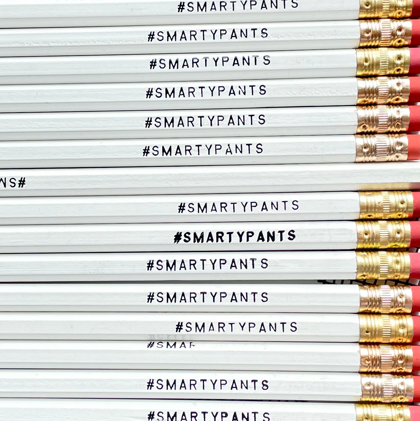 LESS THAN PERFECT PENCILS - #SMARTYPANTS PENCIL SET
