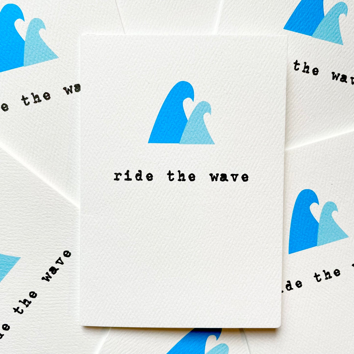 RIDE THE WAVE CARD