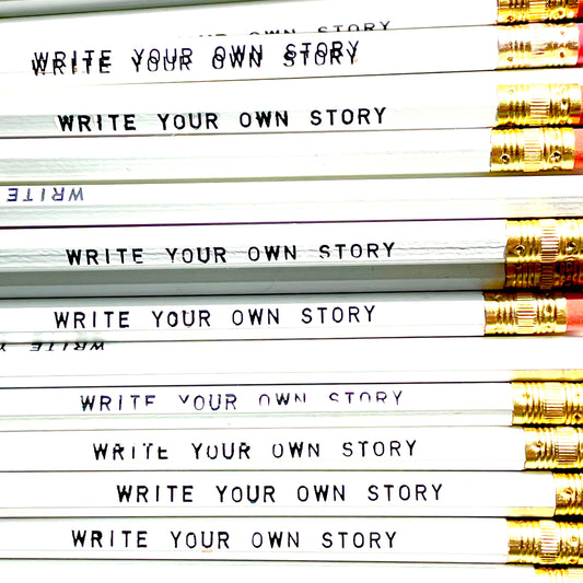 LESS THAN PERFECT PENCILS - WRITE YOUR OWN STORY PENCIL SET