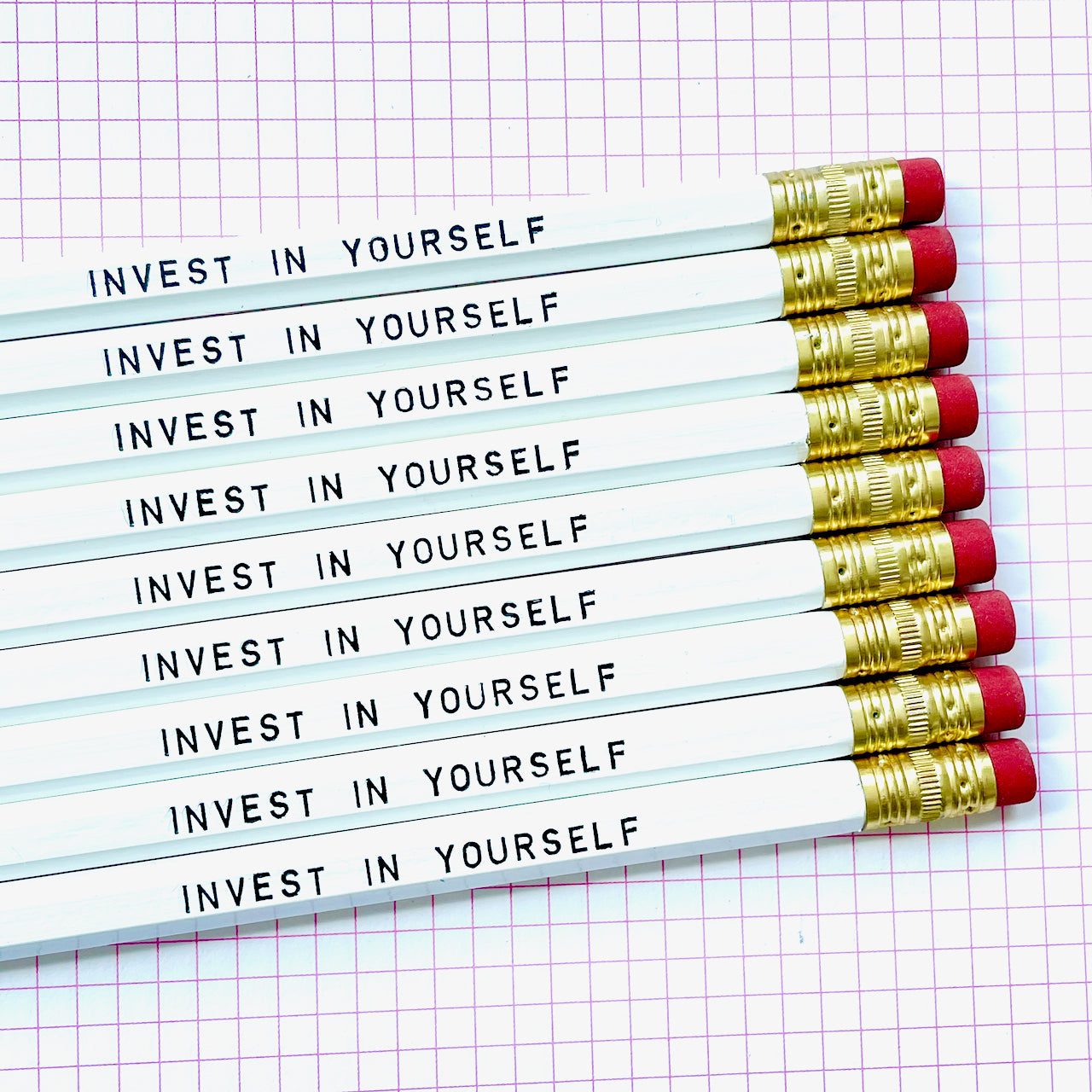 INVEST IN YOURSELF PENCIL PACK